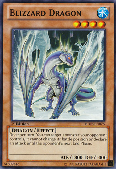 Blizzard Dragon [BP02-EN075] Mosaic Rare - Duel Kingdom