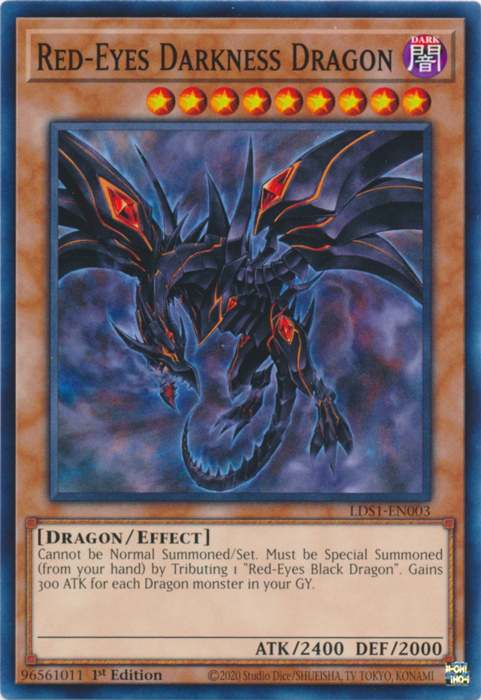 Red-Eyes Darkness Dragon [LDS1-EN003] Common - Duel Kingdom