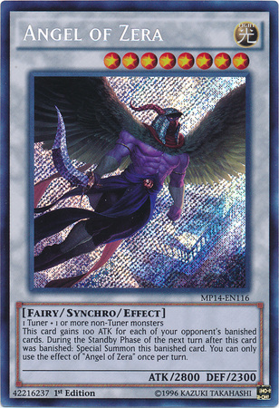 Angel of Zera [MP14-EN116] Secret Rare - Duel Kingdom