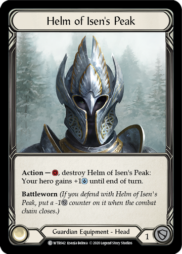 Helm of Isen's Peak [WTR042] Unlimited Normal - Duel Kingdom