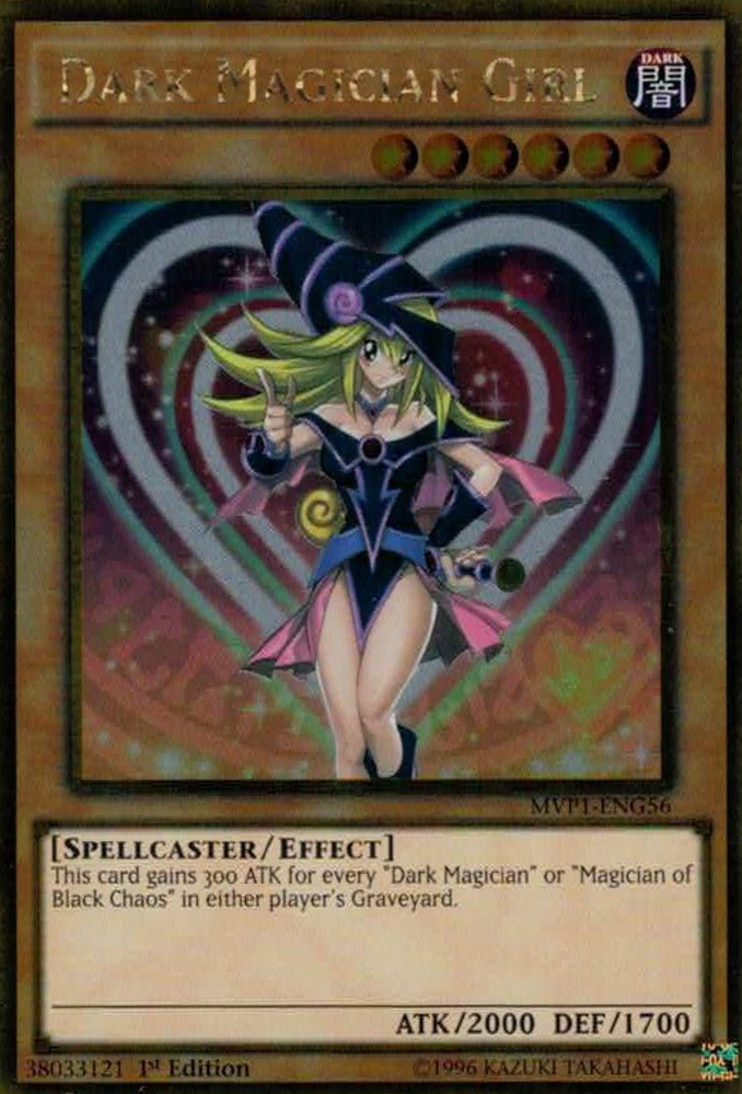 Dark Magician Girl [MVP1-ENG56] Gold Rare - Duel Kingdom