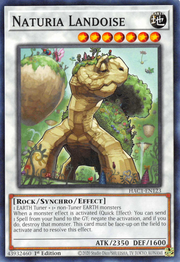 Naturia Landoise [HAC1-EN123] Common - Duel Kingdom