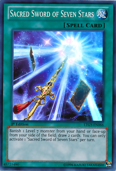 Sacred Sword of Seven Stars [LTGY-EN066] Super Rare - Duel Kingdom