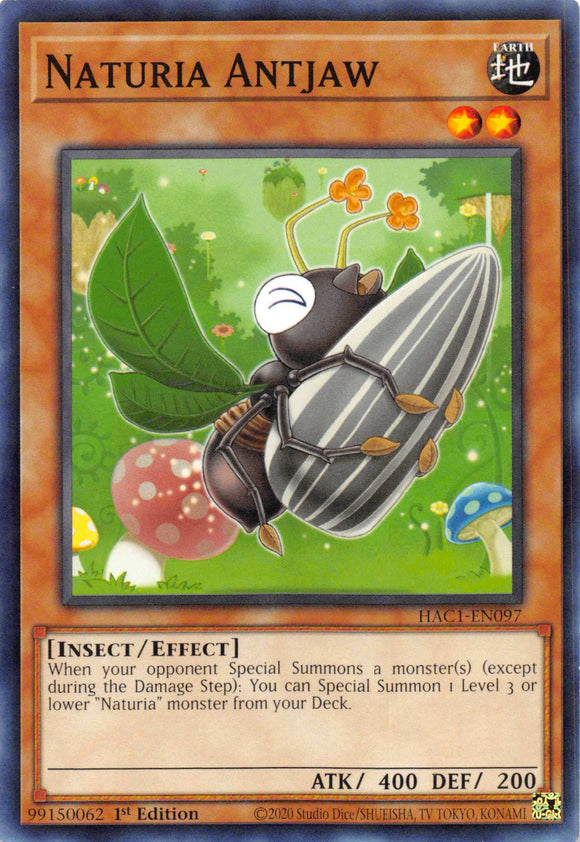 Naturia Antjaw [HAC1-EN097] Common - Duel Kingdom
