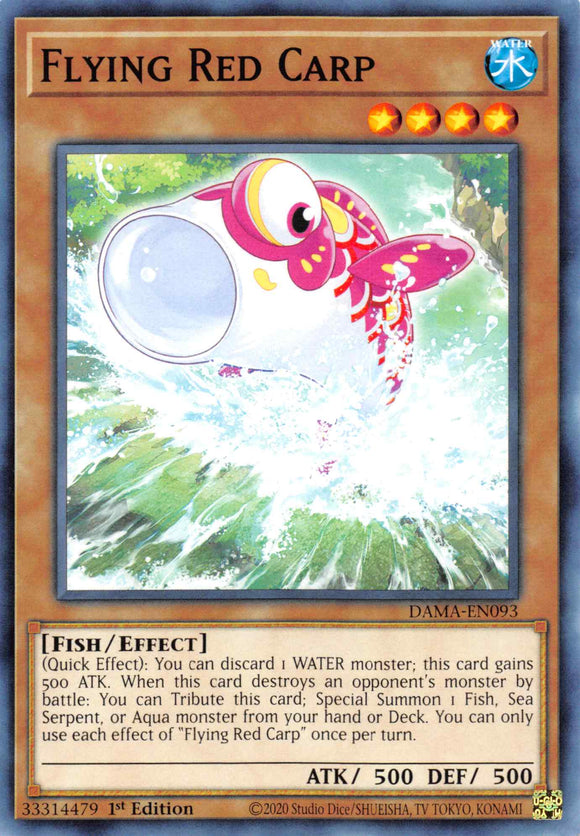 Flying Red Carp [DAMA-EN093] Common - Duel Kingdom