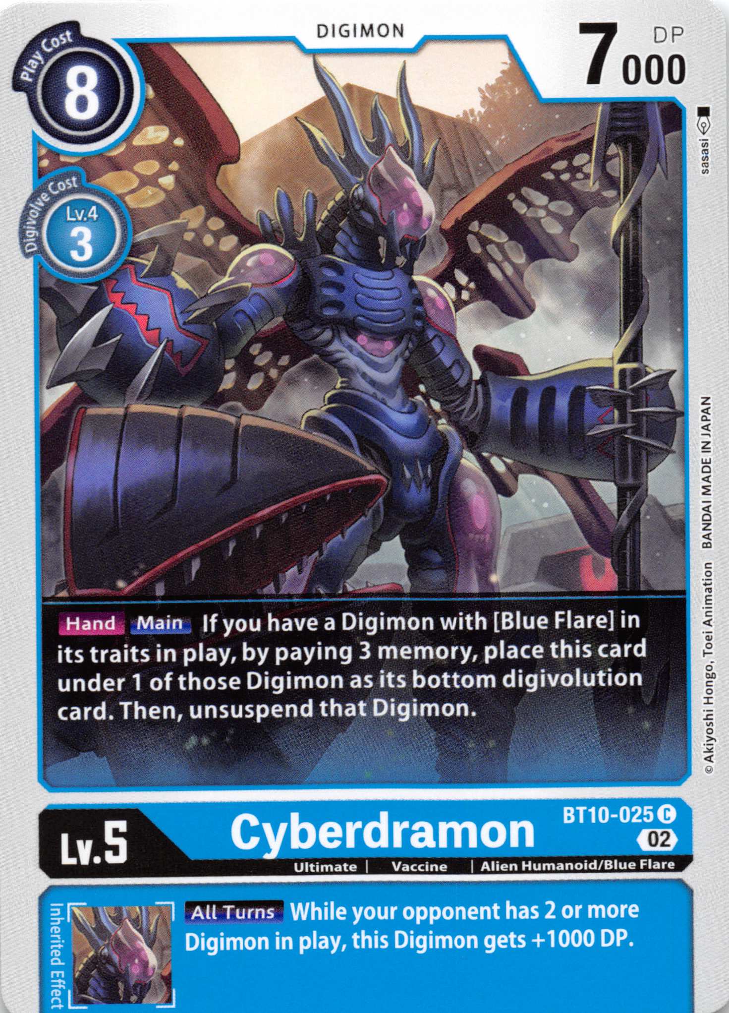 Cyberdramon [BT10-025] [Xros Encounter] Normal