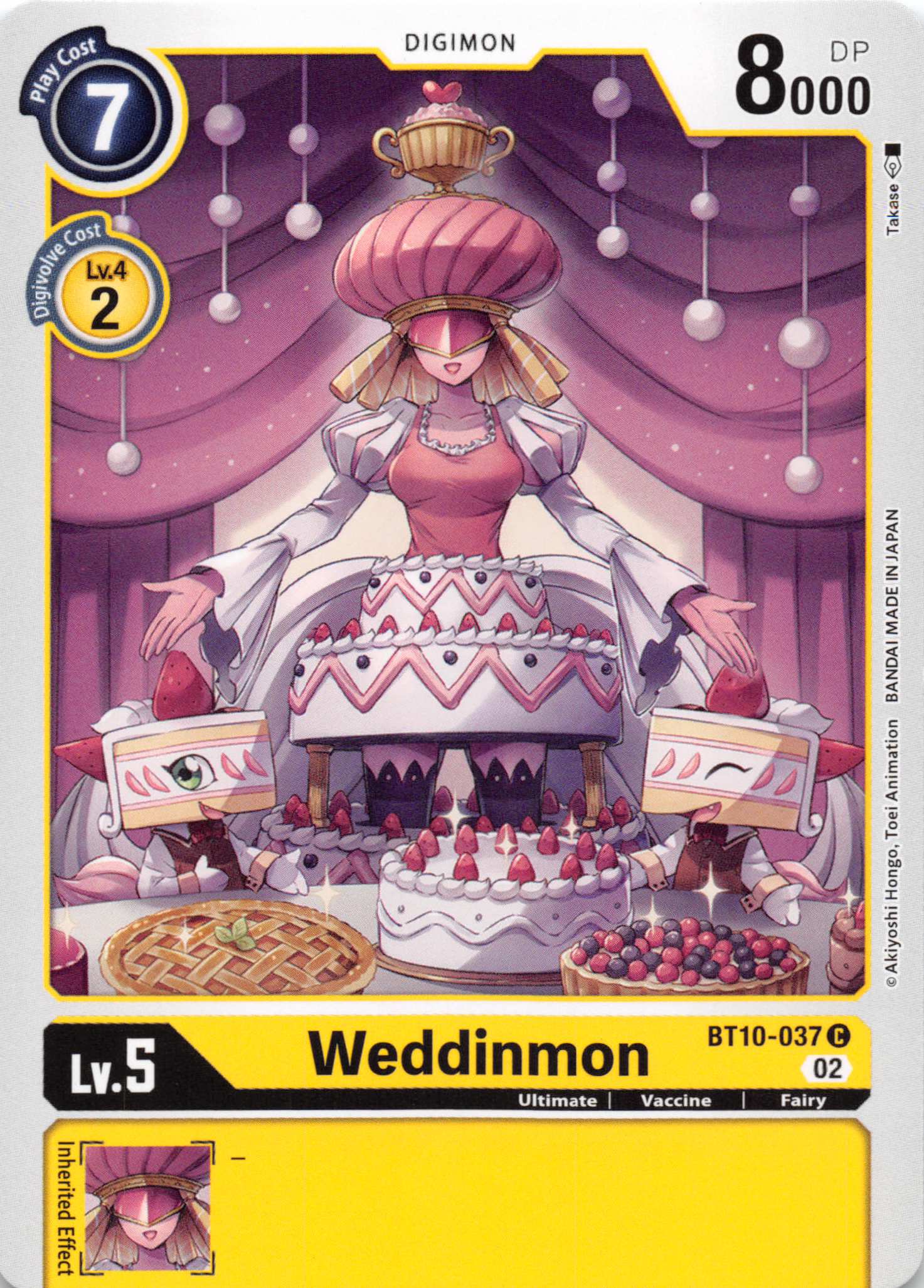 Weddinmon [BT10-037] [Xros Encounter] Normal