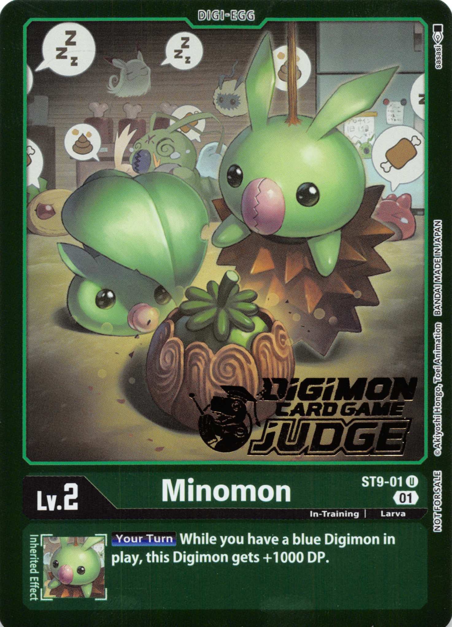 Minomon (Judge Pack 2) [ST9-01] [Starter Deck 09: Ultimate Ancient Dragon] Foil