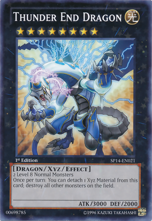 Thunder End Dragon [SP14-EN021] Starfoil Rare - Duel Kingdom