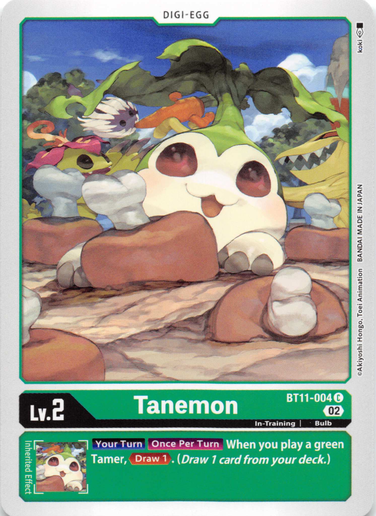 Tanemon [BT11-004] [Dimensional Phase] Foil