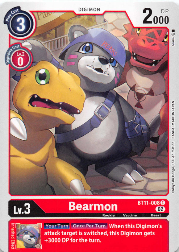 Bearmon [BT11-008] [Dimensional Phase] Normal