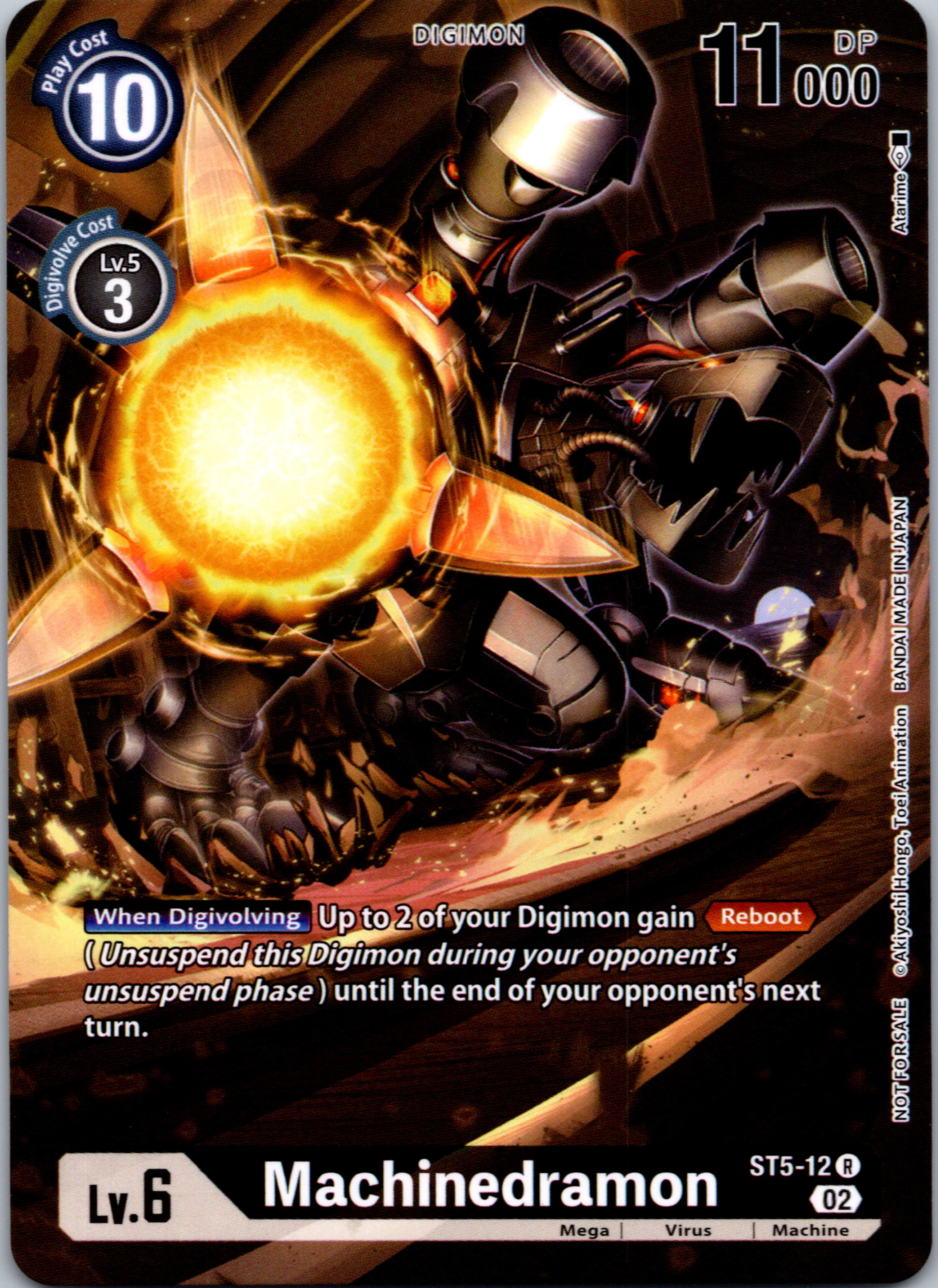 Machinedramon (Digimon Illustration Competition Pack) [ST5-12] [Dimensional Phase] Normal