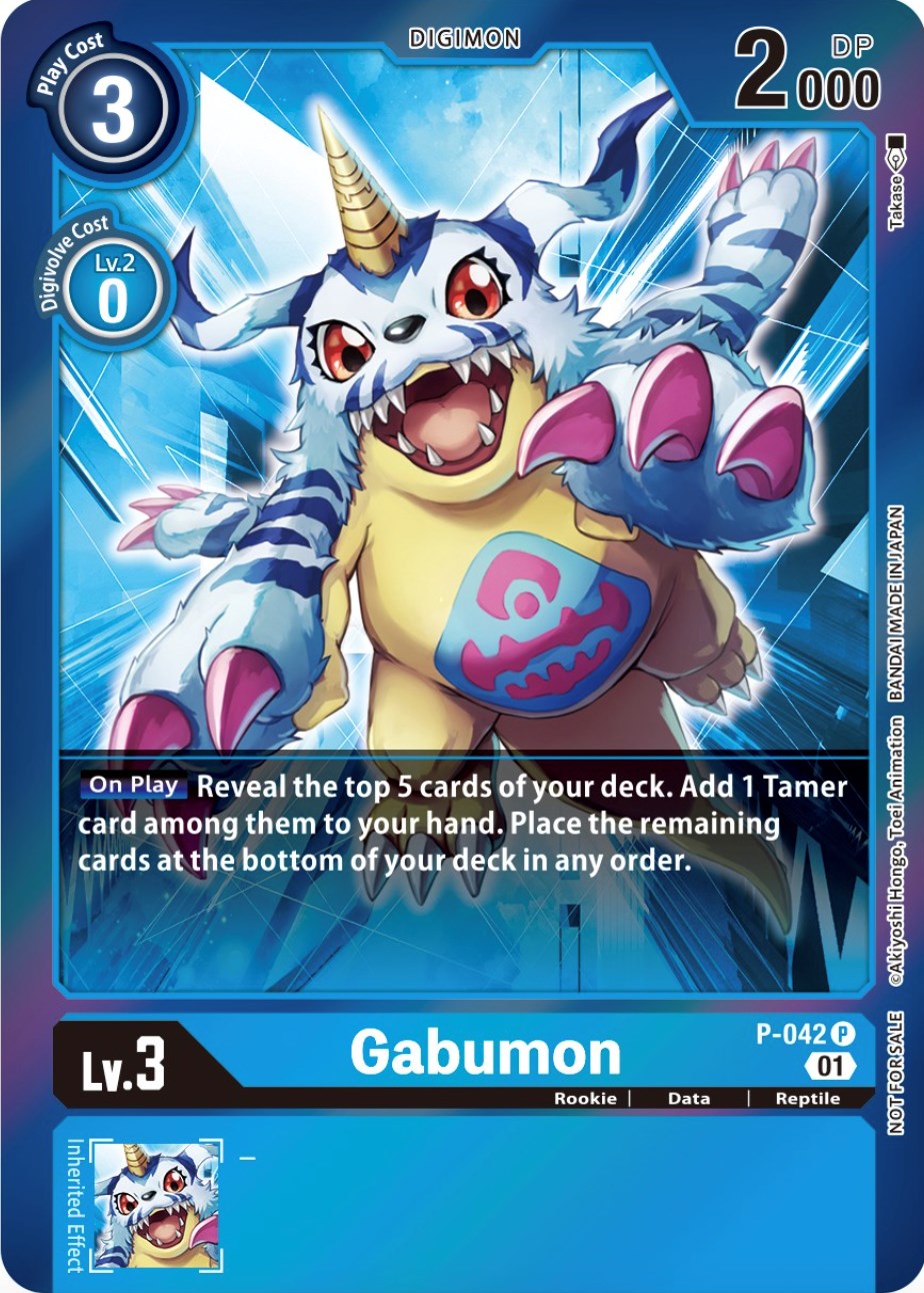 Gabumon (Event Pack 4) [P-042] [Digimon Promotion Cards] Foil