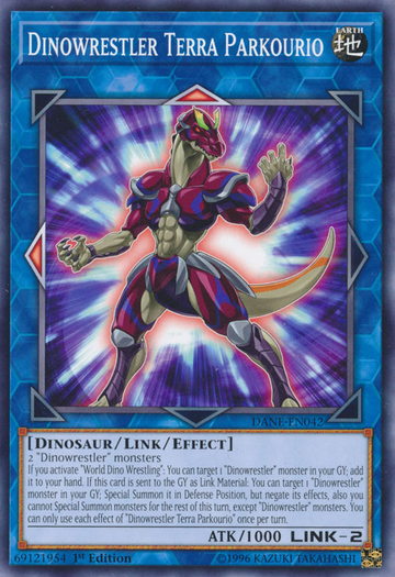Dinowrestler Terra Parkourio [DANE-EN042] Common - Duel Kingdom