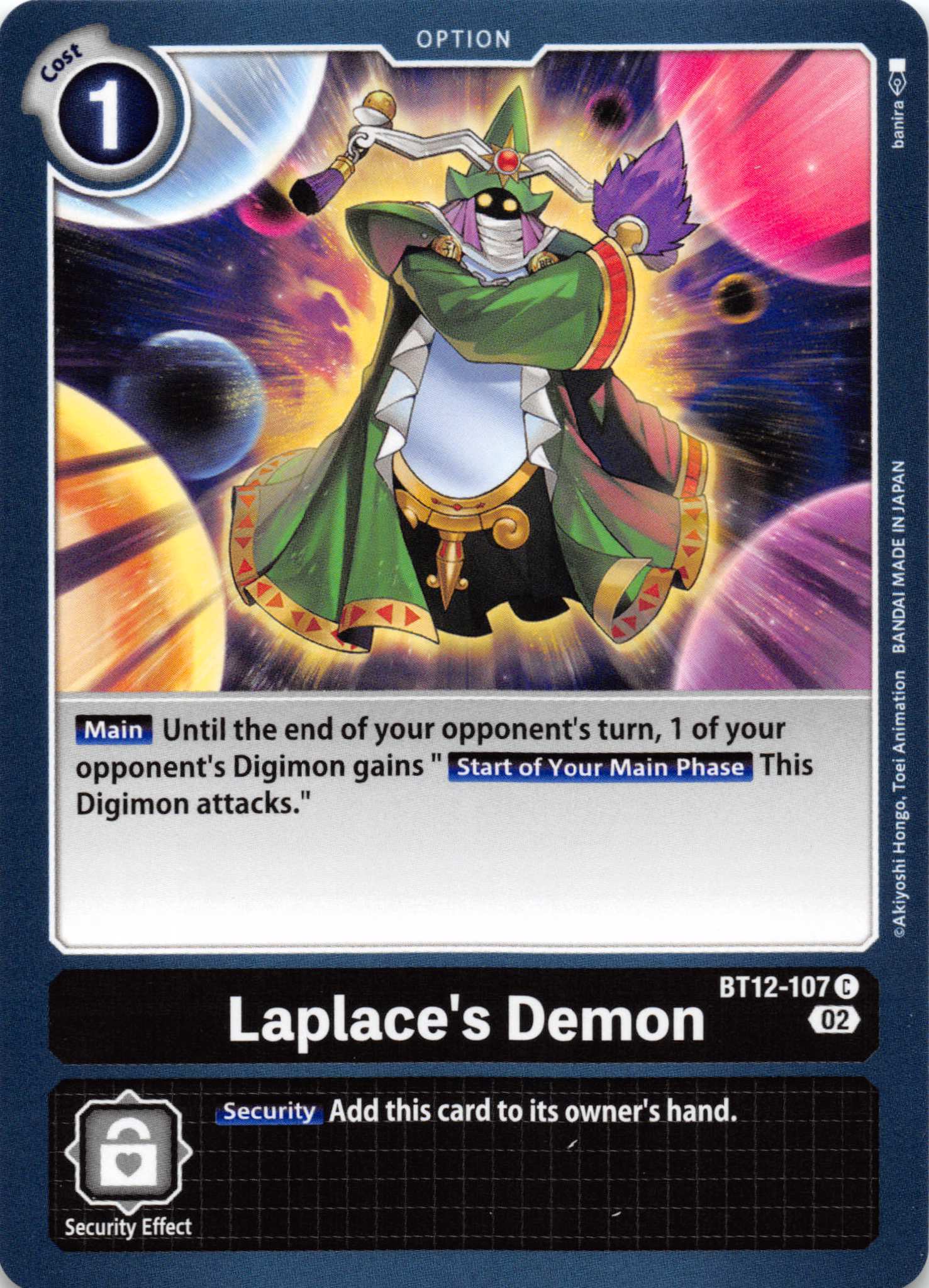 Laplace's Demon [BT12-107-C] [Across Time] Normal