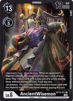 AncientWisemon [BT12-071] [Across Time] Foil