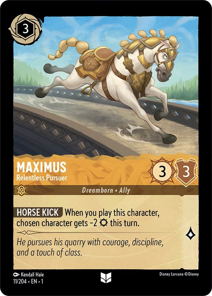 Maximus - Relentless Pursuer 11/204 (The First Chapter) Cold Foil