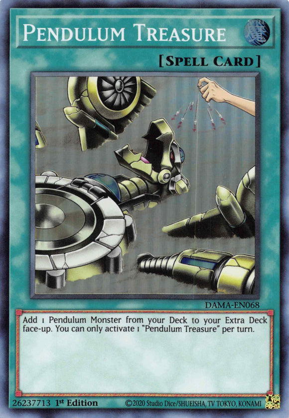 Pendulum Treasure [DAMA-EN068] Super Rare - Duel Kingdom