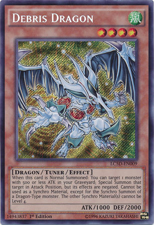 Debris Dragon [LC5D-EN009] Secret Rare - Duel Kingdom