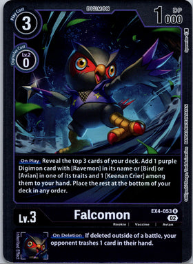 Falcomon [EX4-053] [Alternative Being Booster] Foil