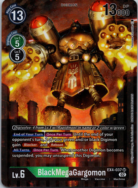 BlackMegaGargomon (Alternate Art) [EX4-037] [Alternative Being Booster] Foil