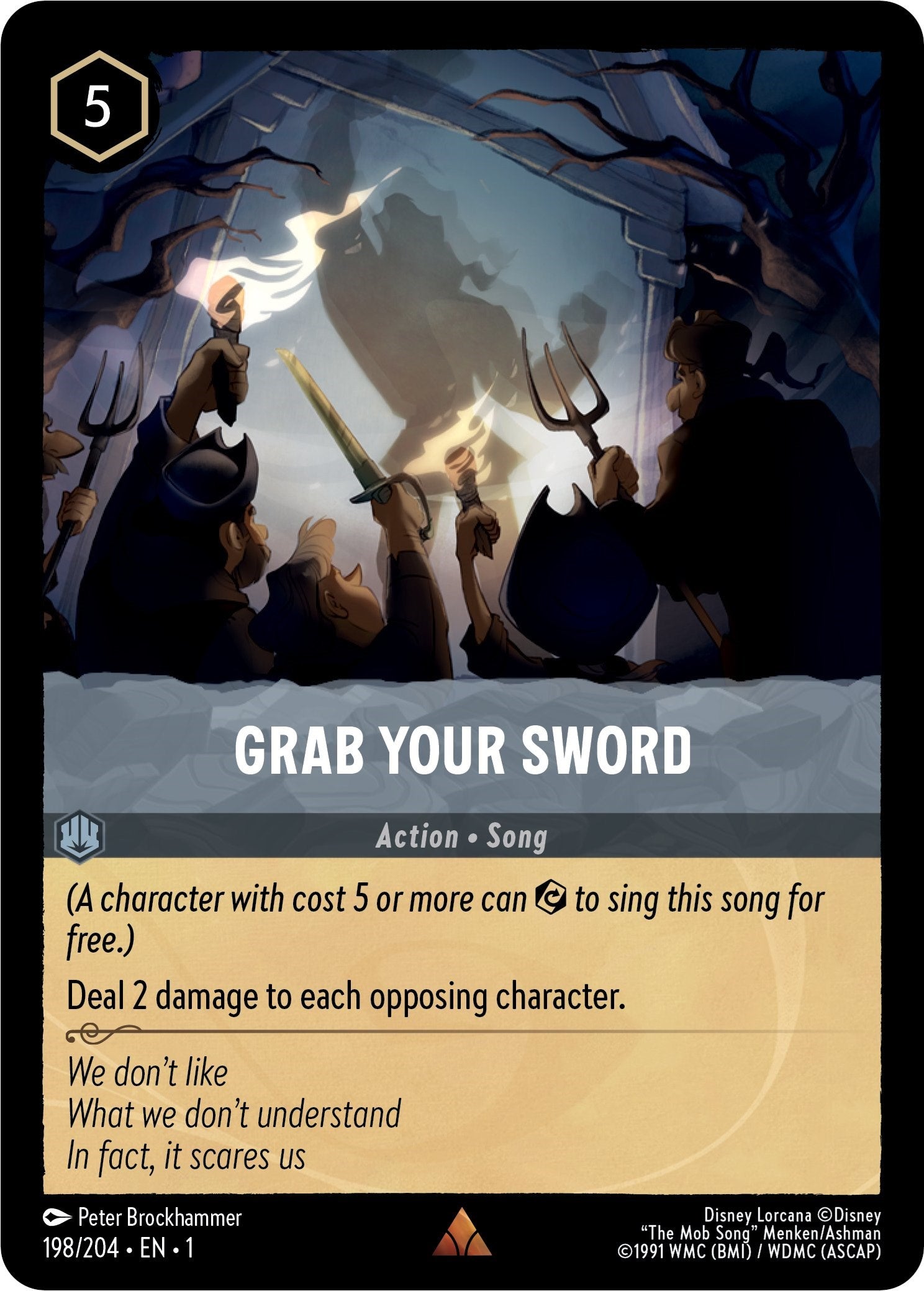 Grab Your Sword 198/204 (The First Chapter) Cold Foil