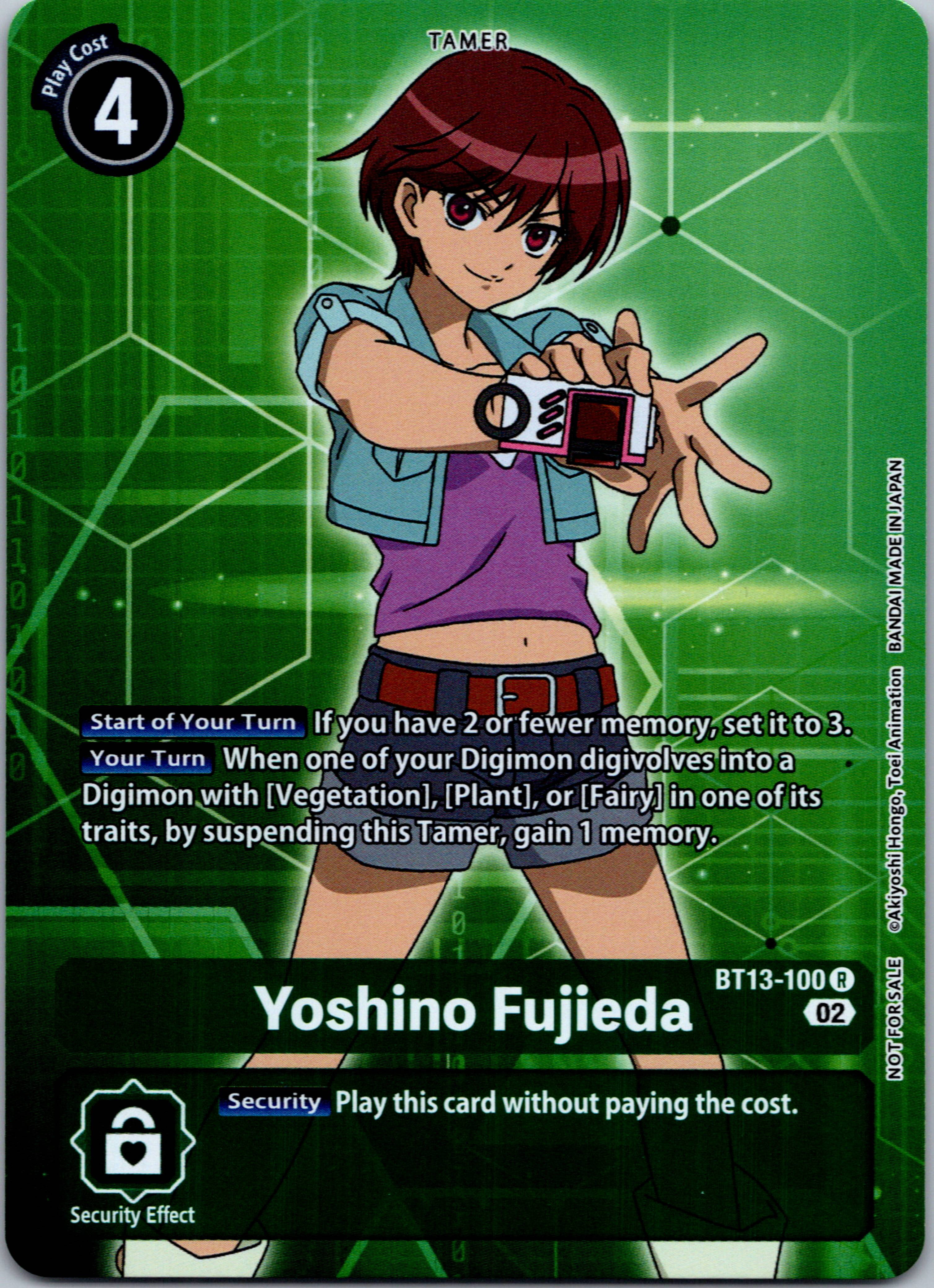 Yoshino Fujieda (Box Topper) [BT13-100] [Versus Royal Knights] Foil