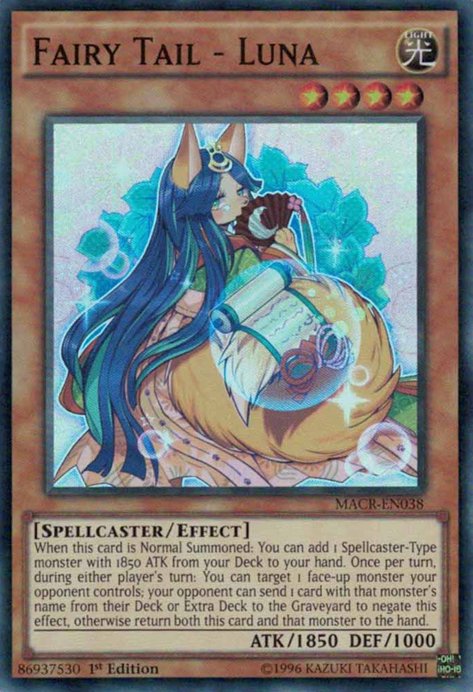 Fairy Tail - Luna [MACR-EN038] Super Rare - Duel Kingdom