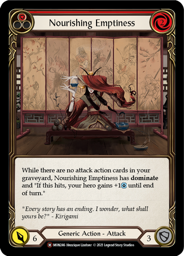 Nourishing Emptiness (Rainbow Foil) [U-MON246-RF] Unlimited Rainbow Foil - Duel Kingdom