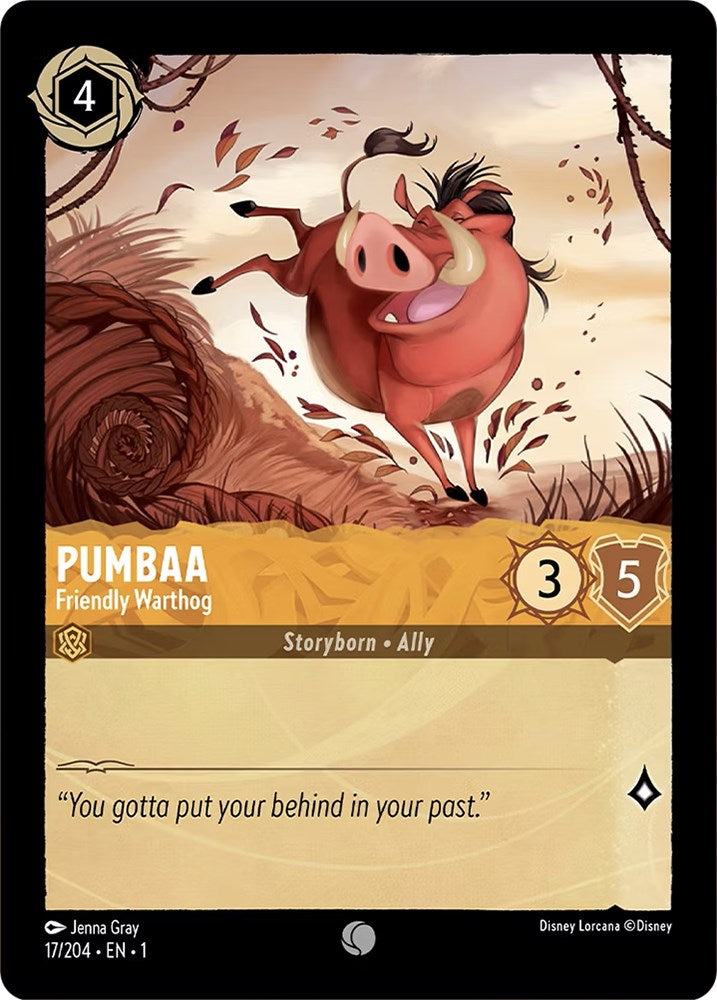 Pumbaa - Friendly Warthog 17/204 (The First Chapter)