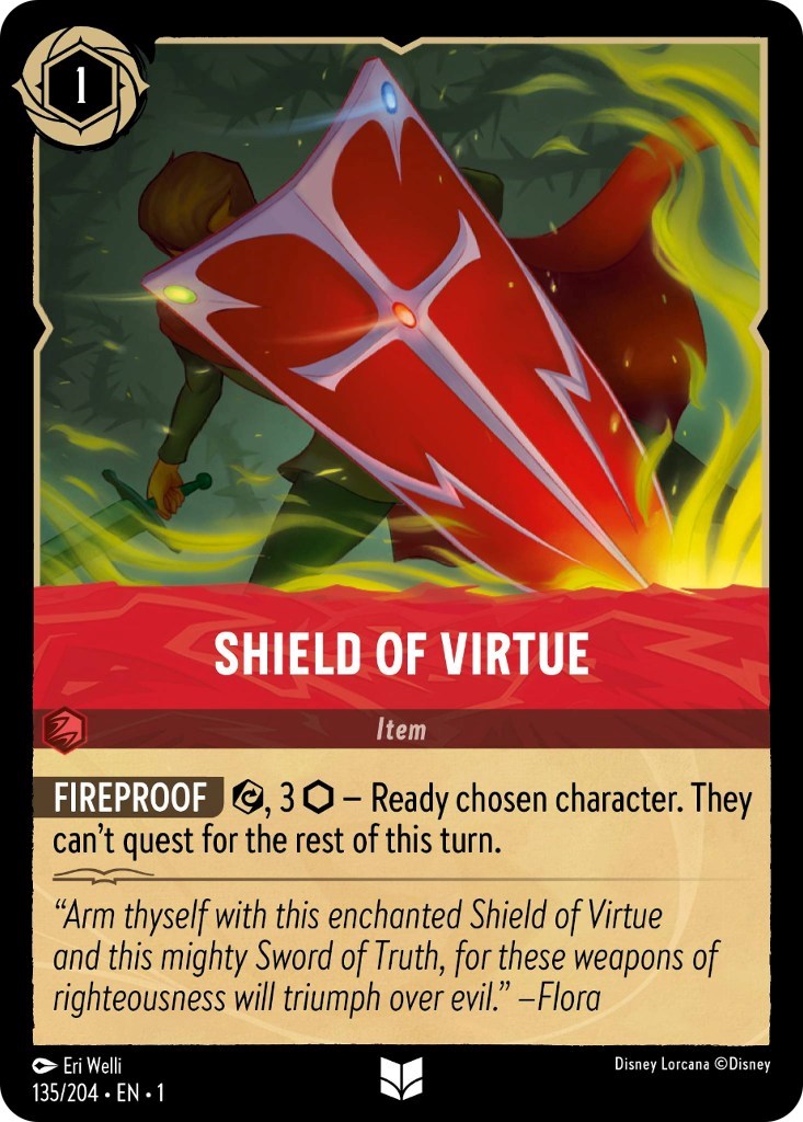 Shield of Virtue 135/204 (The First Chapter) Cold Foil