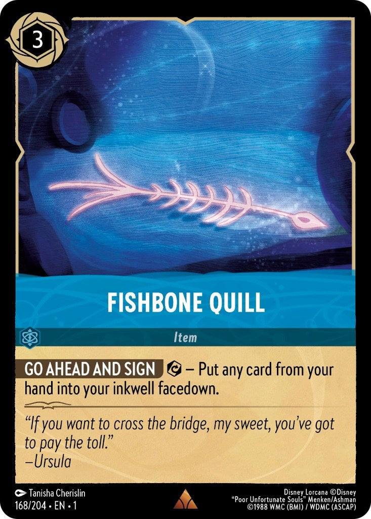 Fishbone Quill 168/204 (The First Chapter) Cold Foil