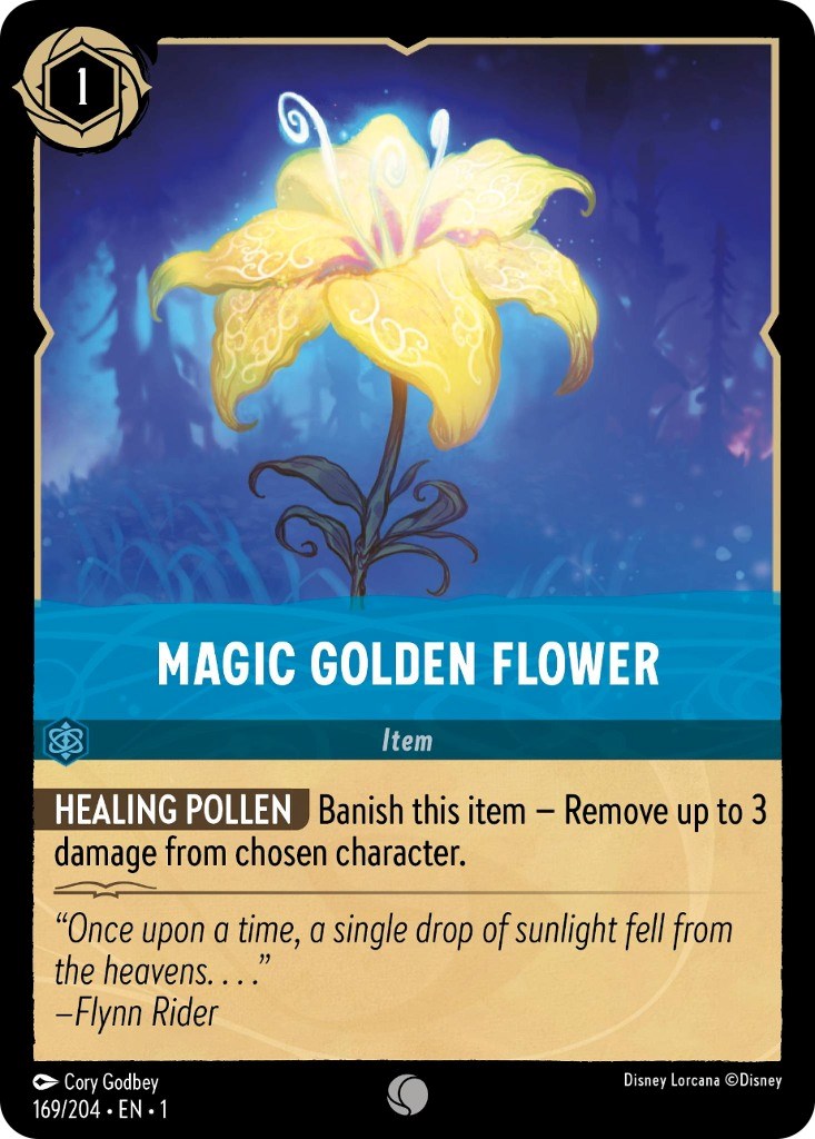 Magic Golden Flower 169/204 (The First Chapter) Cold Foil