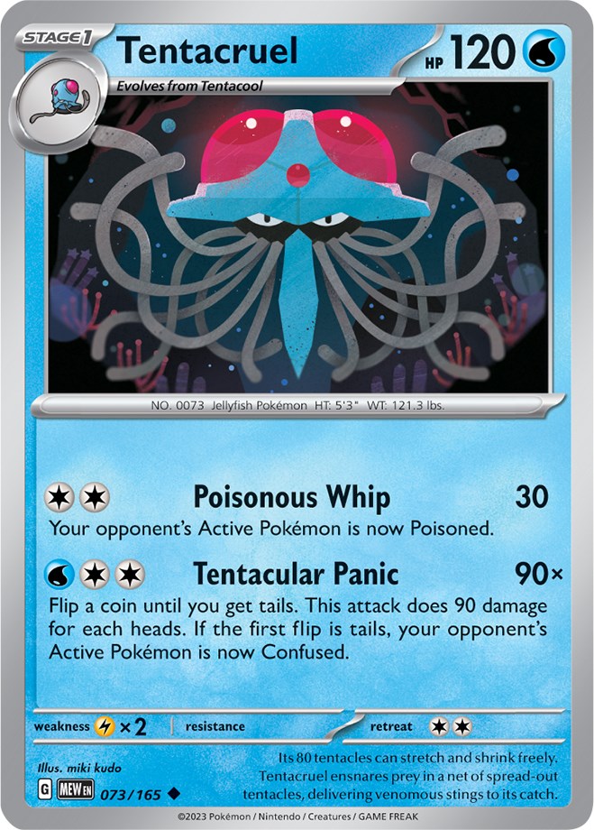 Tentacruel (73/165) [Scarlet & Violet:  151]