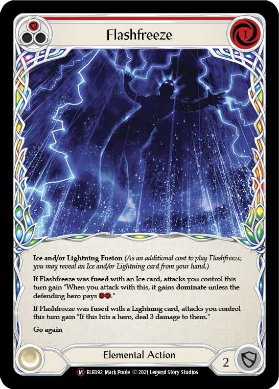 Flashfreeze [U-ELE092] Unlimited Normal - Duel Kingdom