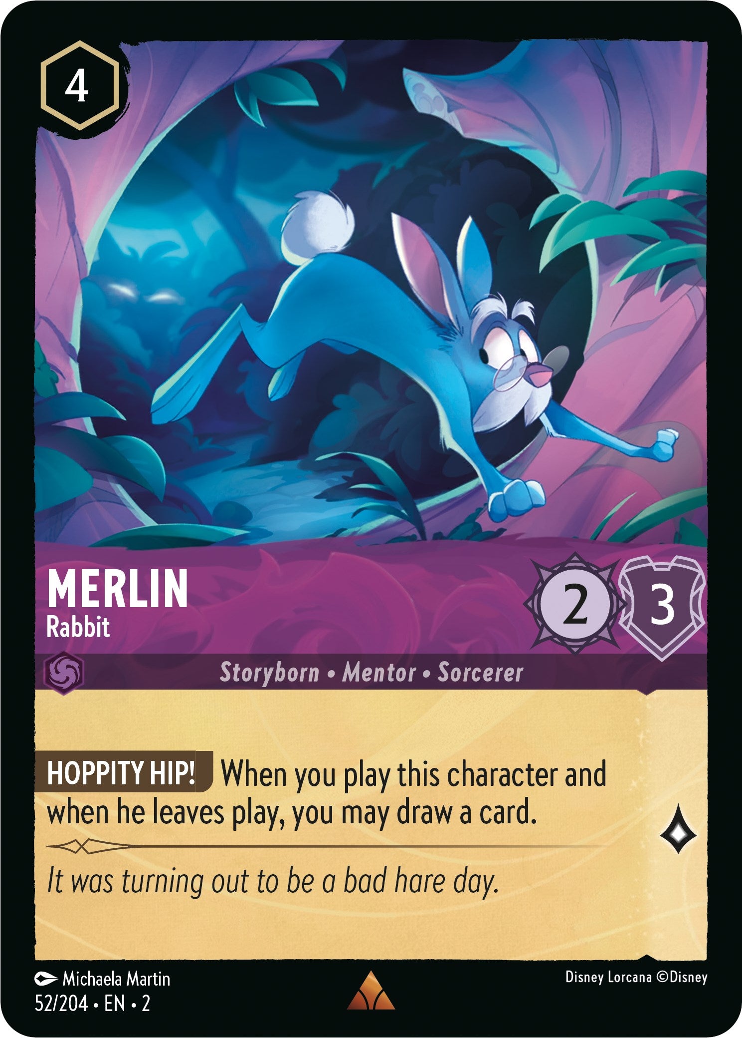 Merlin - Rabbit 52/204 (Rise of the Floodborn) Cold Foil