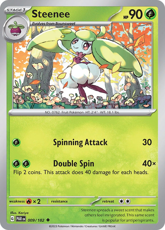 Steenee (009/182) - [Scarlet & Violet: Paradox Rift]