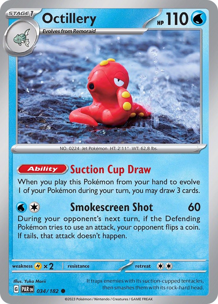 Octillery (034/182) - [Scarlet & Violet: Paradox Rift]