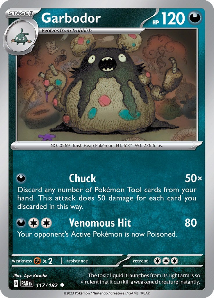 Garbodor (117/182) - [Scarlet & Violet: Paradox Rift]