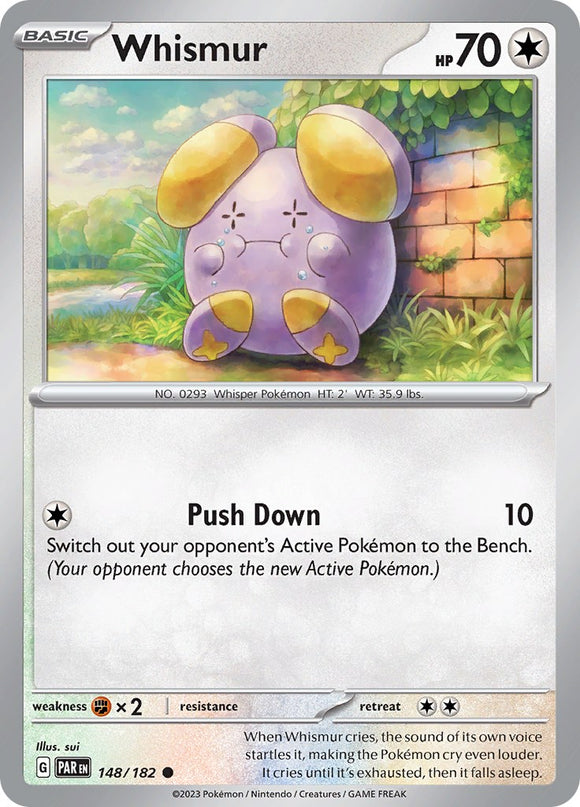 Whismur (148/182) - [Scarlet & Violet: Paradox Rift]