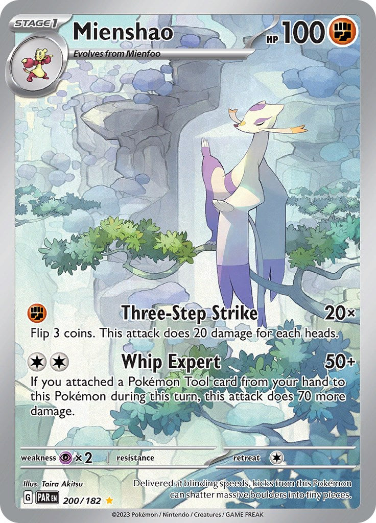 Mienshao (200/182) - [Scarlet & Violet: Paradox Rift] Holofoil