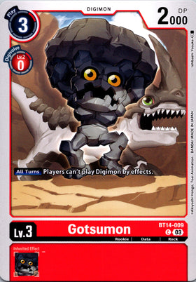 Gotsumon [BT14-009] [Blast Ace] Normal