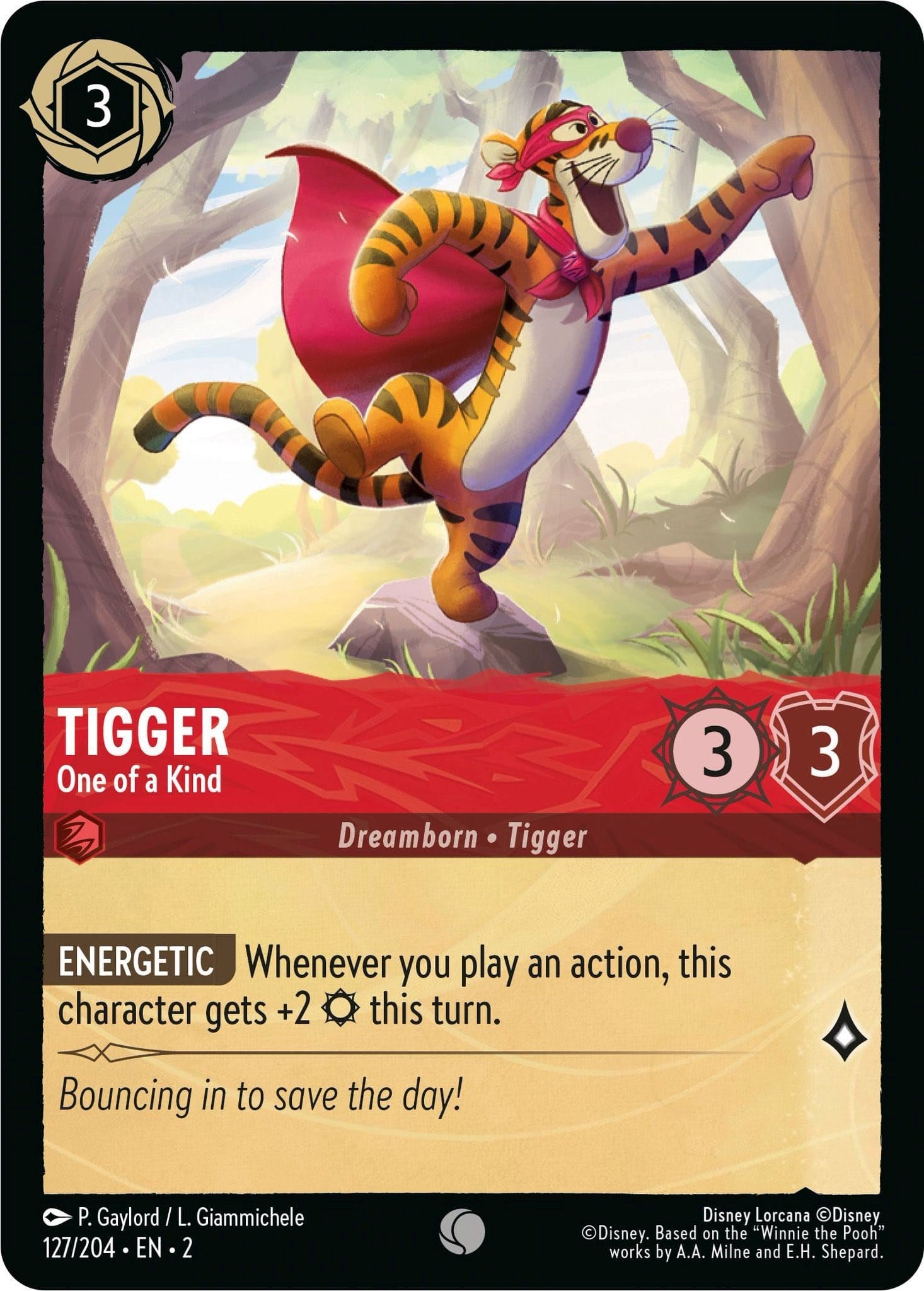 Tigger - One of a Kind 127/204 (Rise of the Floodborn)