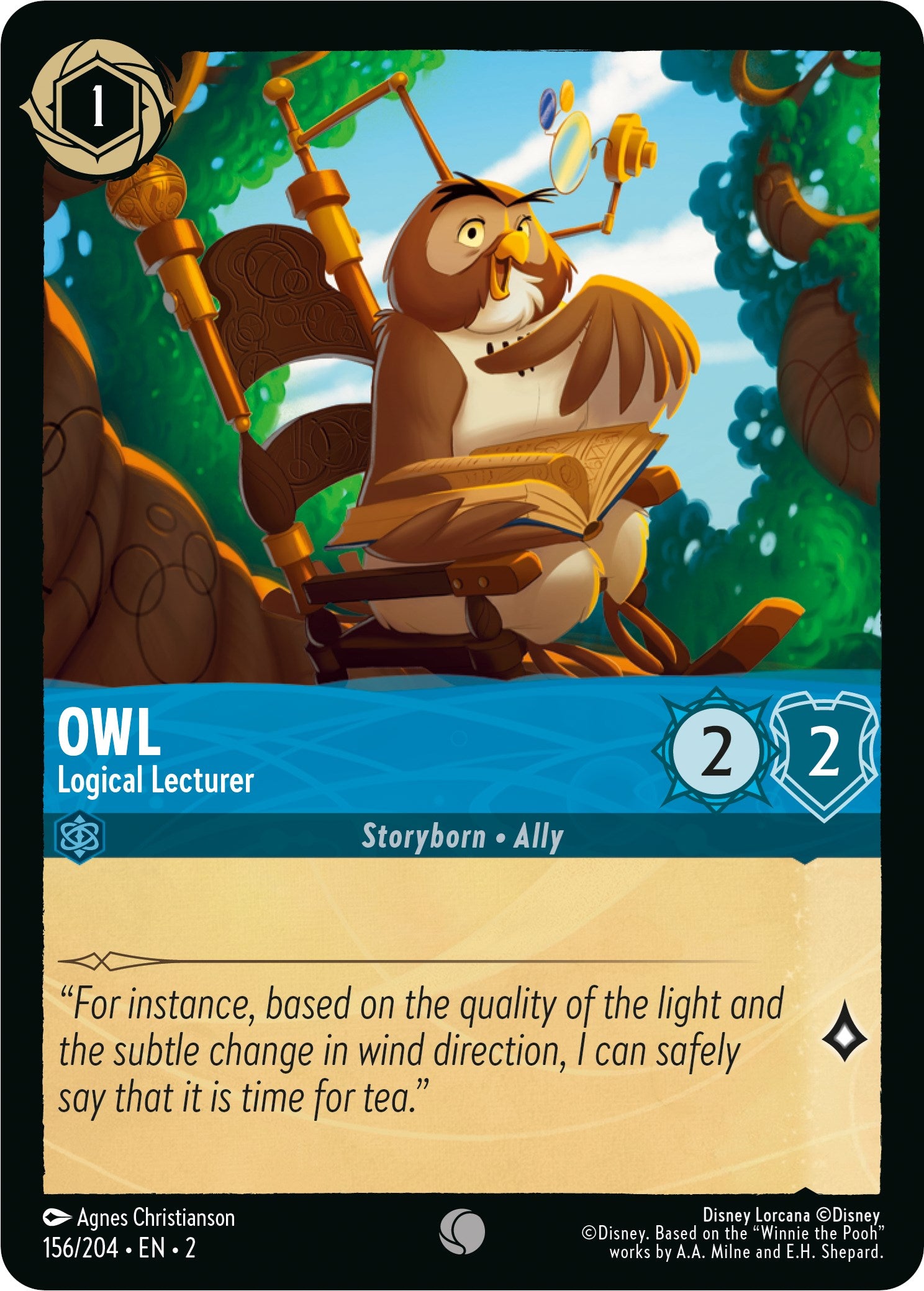 Owl - Logical Lecturer 156/204 (Rise of the Floodborn)