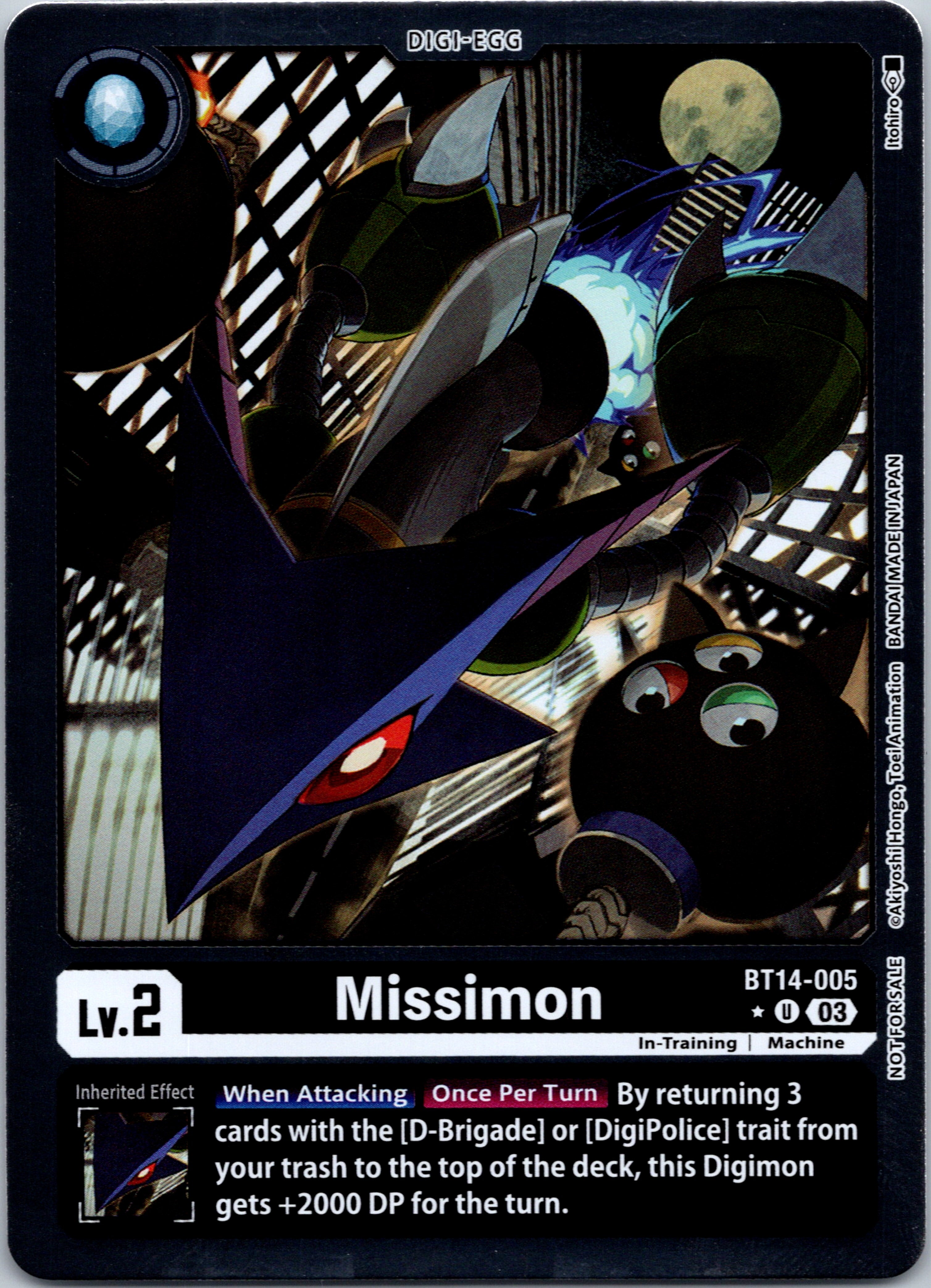 Missimon (Blast Ace Box Promotion Pack) [BT14-005] [Blast Ace] Foil