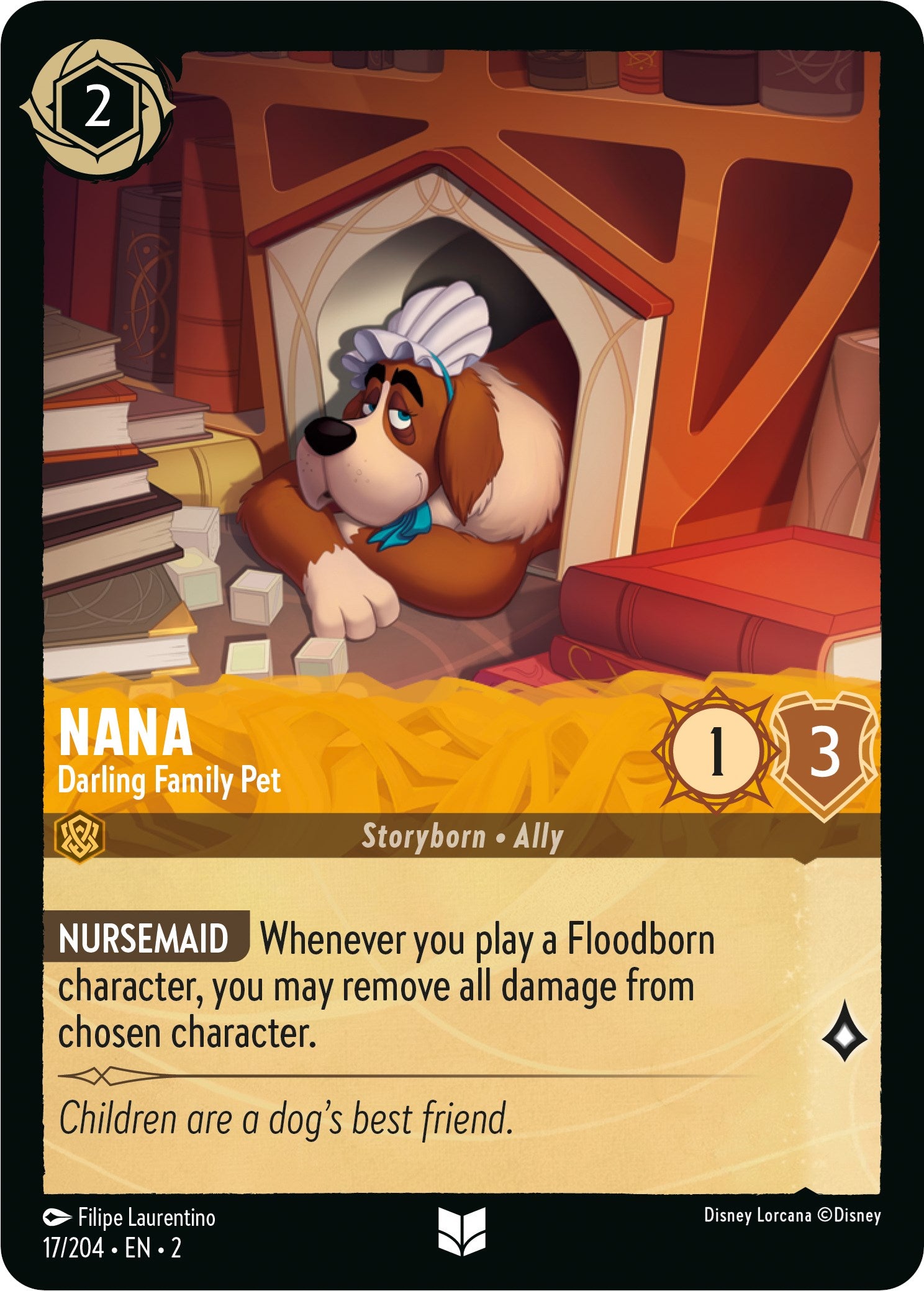 Nana - Darling Family Pet 17/204 (Rise of the Floodborn)