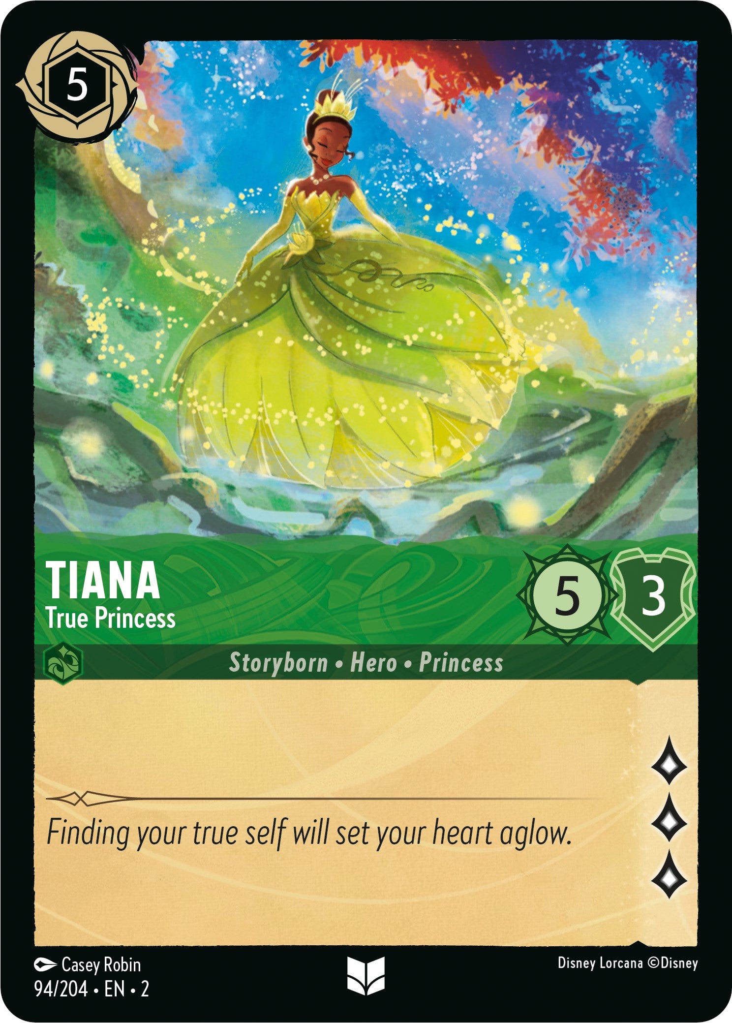 Tiana - True Princess 94/204 (Rise of the Floodborn)