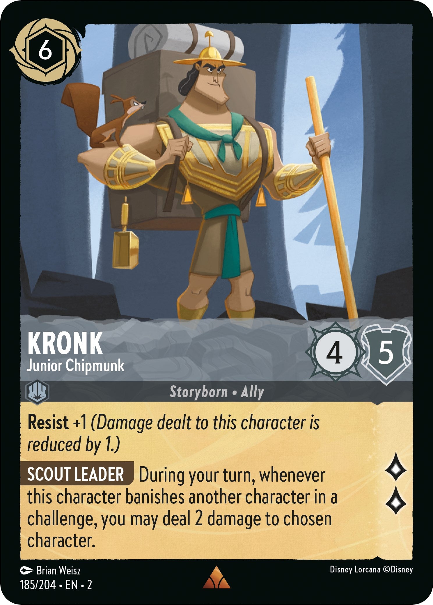 Kronk - Junior Chipmunk 185/204 (Rise of the Floodborn)