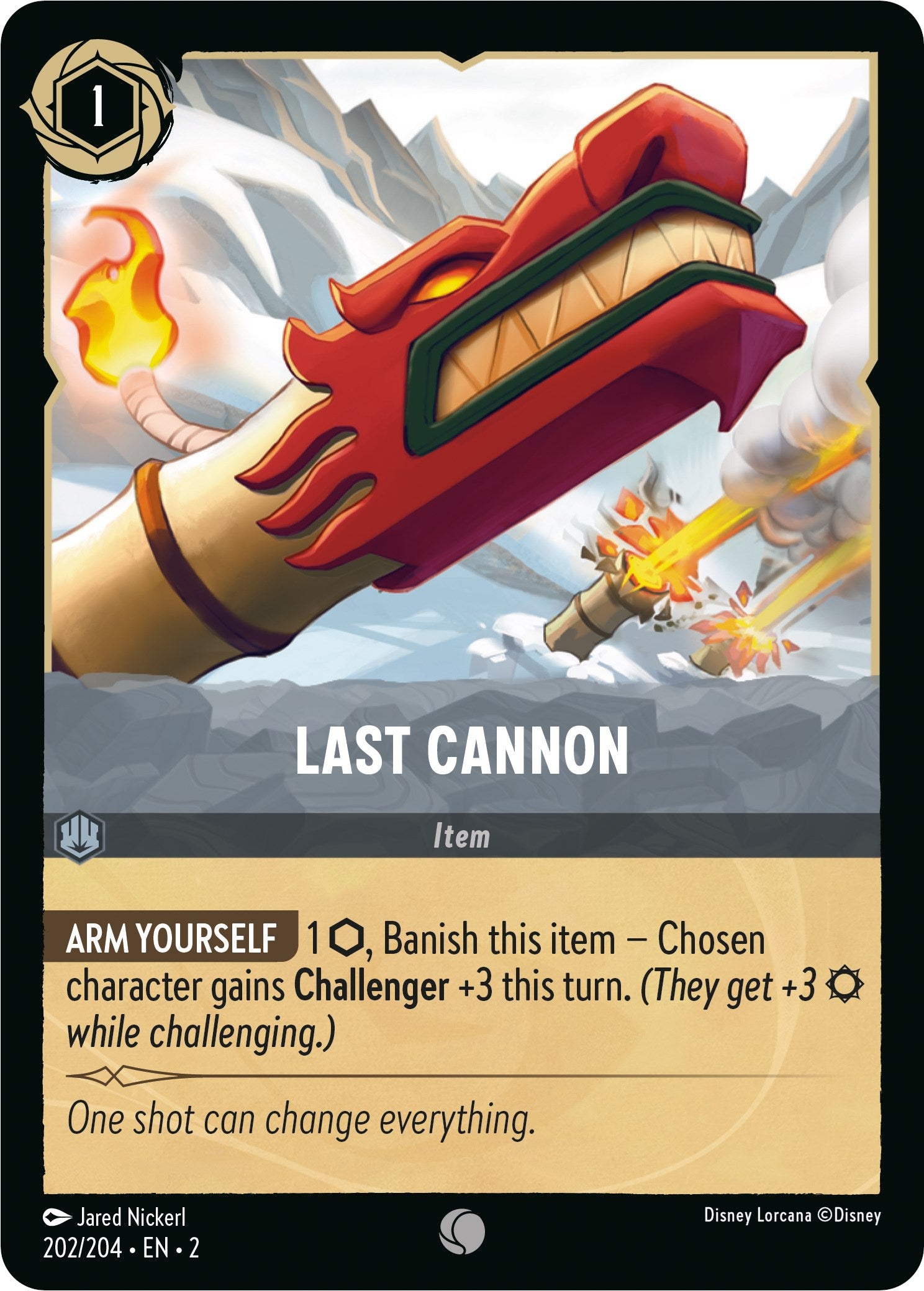 Last Cannon 202/204 (Rise of the Floodborn)