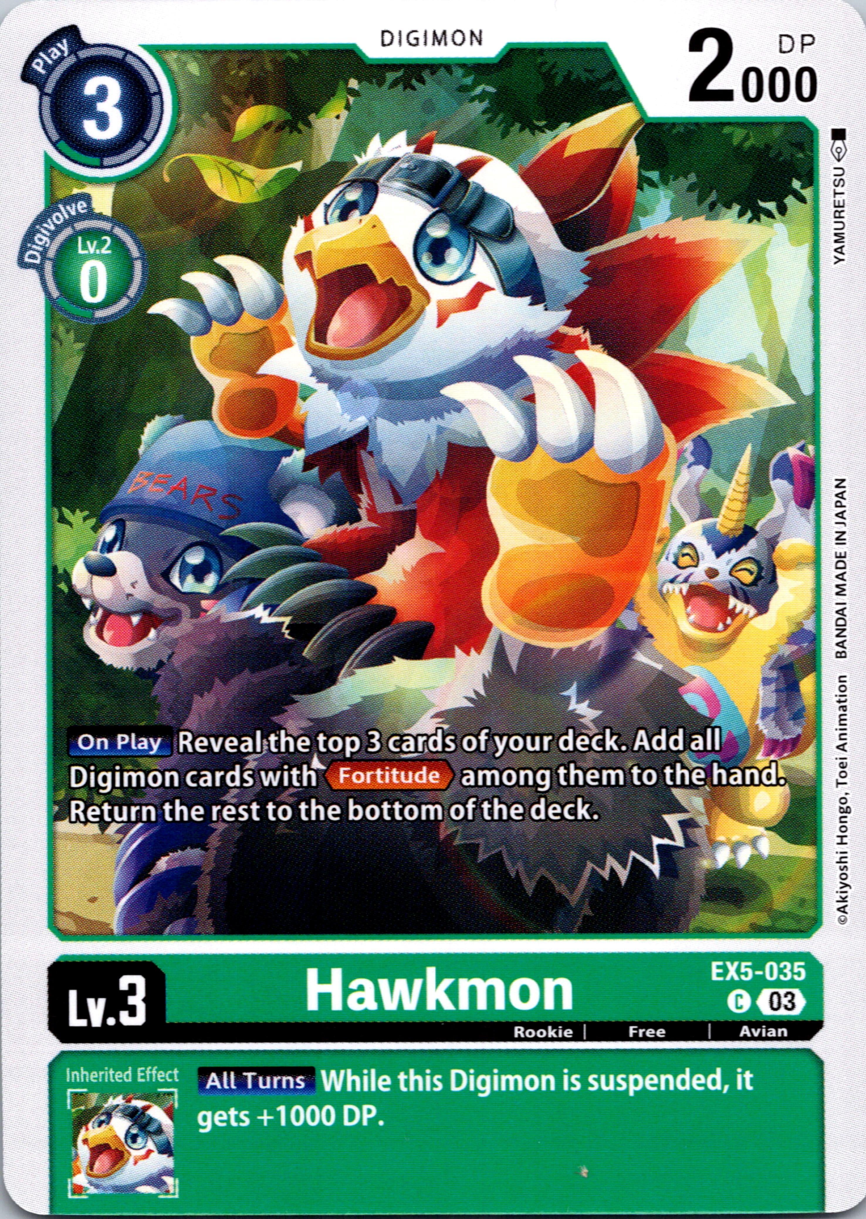 Hawkmon [EX5-035] [Animal Colosseum] Normal